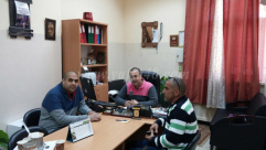  الهيئة الاسلامية في زيارة تواصل مع المؤسسات التعليمية والتربوية في مدينة يافا 